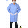 ESD/Antistatic 10mm strip TC garment, ESD lab coat